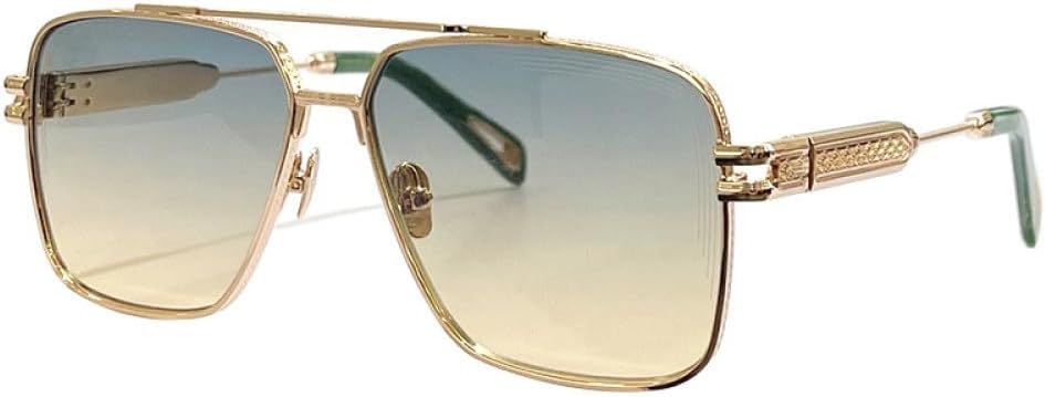 Металлические солнцезащитные очки для мужчин и женщин в стиле ретро, большие солнцезащитные очки с градиентным переходом цвета, защита от УФ-излучения UV400 XLUMIO, 1
Металлические солнцезащитные очки для мужчин и женщин в стиле ретро, большие солнцезащитные очки с градиентным переходом цвета, защита от УФ-излучения UV400 XLUMIO, 1