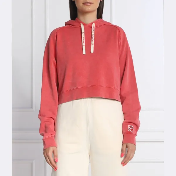 Укороченная толстовка Dimalaya Hugo, красный
Укороченная толстовка Dimalaya Hugo, красный