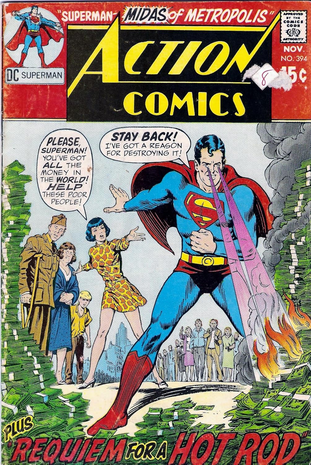 Action Comics (1938 series) #394 (DC Comics)
Action Comics (1938 series) #394 (DC Comics)