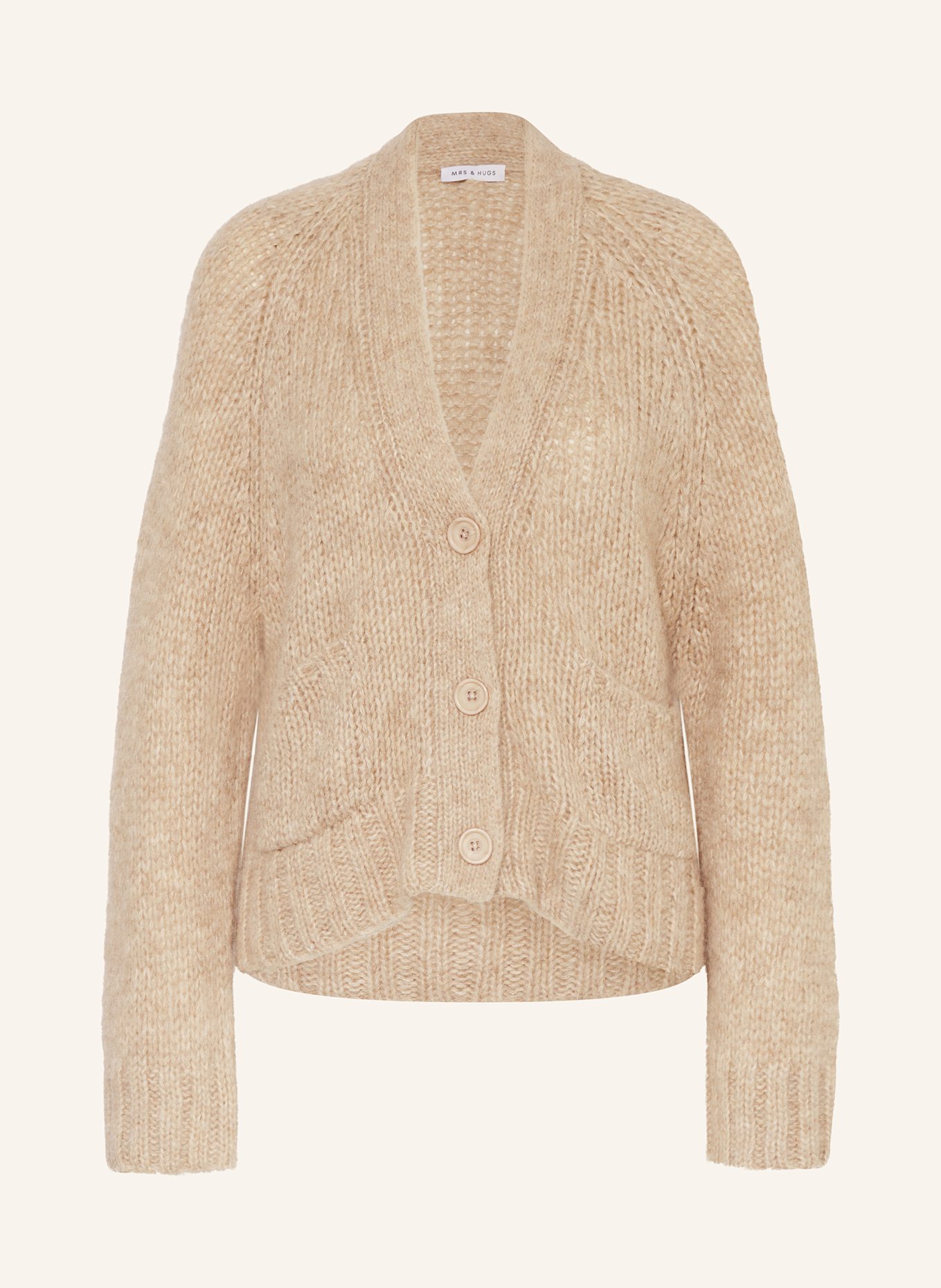 Кардиган с альпакой Mrs & Hugs, коричневый
Кардиган с альпакой Mrs & Hugs, коричневый