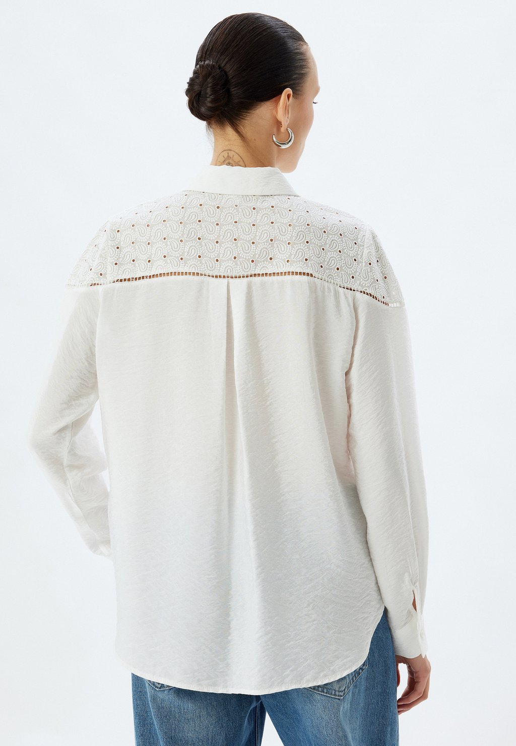 Блузка на пуговицах BRODERIE Koton, белый
Блузка на пуговицах BRODERIE Koton, белый