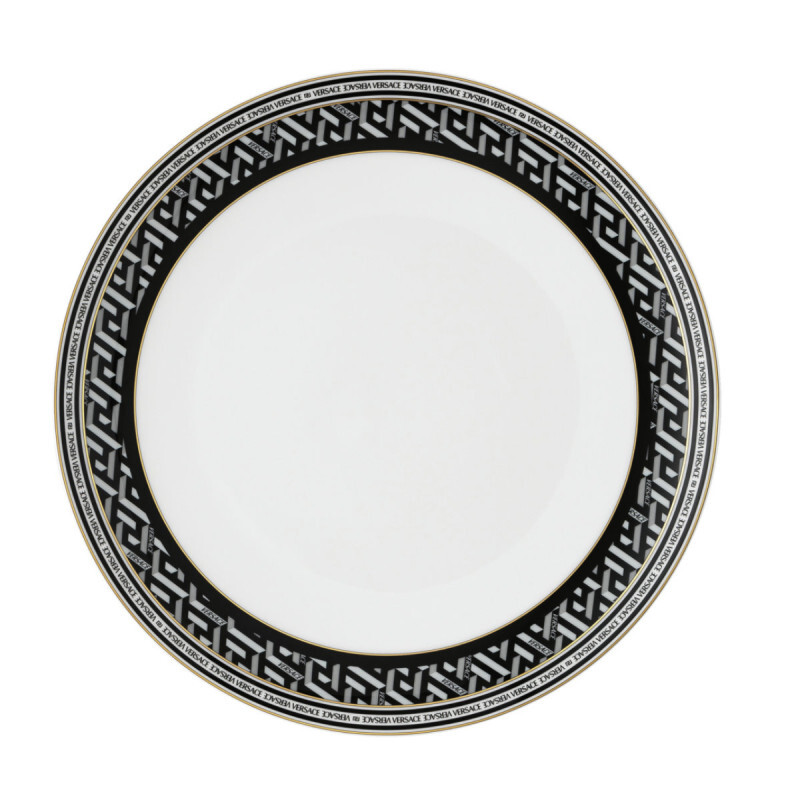 Rosenthal Versace La Greca Signature Черная тарелка 28 см Rosenthal meets Versace, белый/золотой/черный
Rosenthal Versace La Greca Signature Черная тарелка 28 см Rosenthal meets Versace, белый/золотой/черный