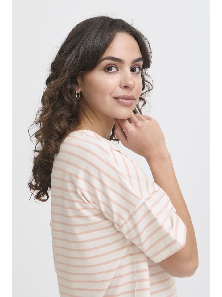 Fransa Блузка с короткими рукавами FRSIVA, свободный крой, цвет «розовый дым»
Fransa Блузка с короткими рукавами FRSIVA, свободный крой, цвет «розовый дым»