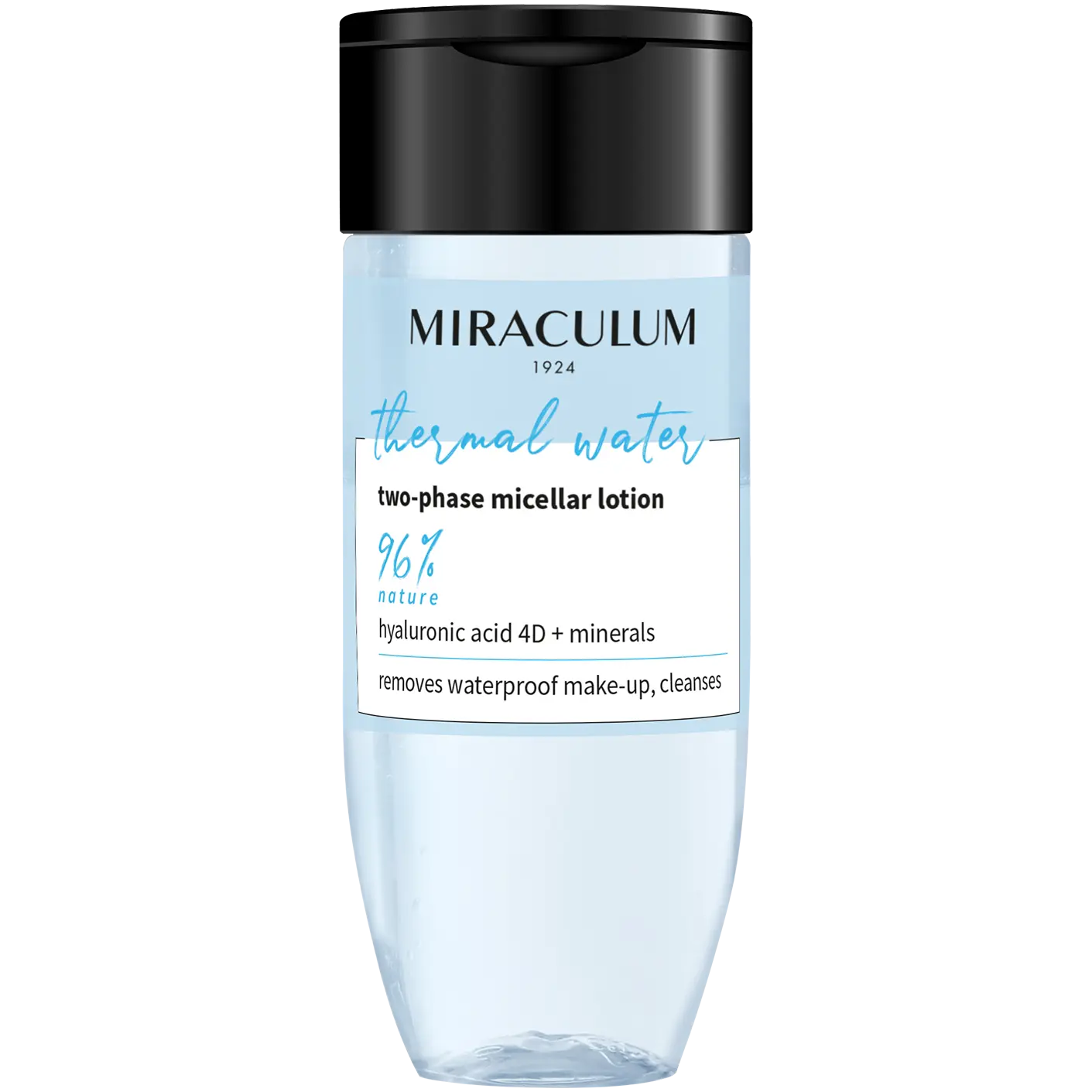 Miraculum Woda Termalna увлажняющее двухфазное средство для снятия макияжа с лица, 125 мл
Miraculum Woda Termalna увлажняющее двухфазное средство для снятия макияжа с лица, 125 мл