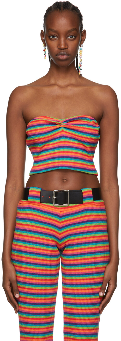 Эксклюзивный разноцветный топ SSENSE Anna Sui
Эксклюзивный разноцветный топ SSENSE Anna Sui