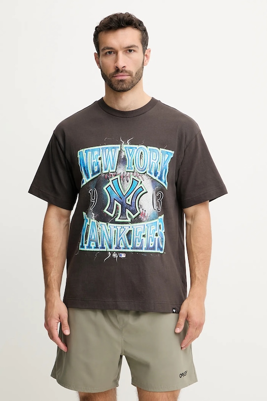 Футболка хлопковая MLB New York Yankees 47 Brand, серый
Футболка хлопковая MLB New York Yankees 47 Brand, серый