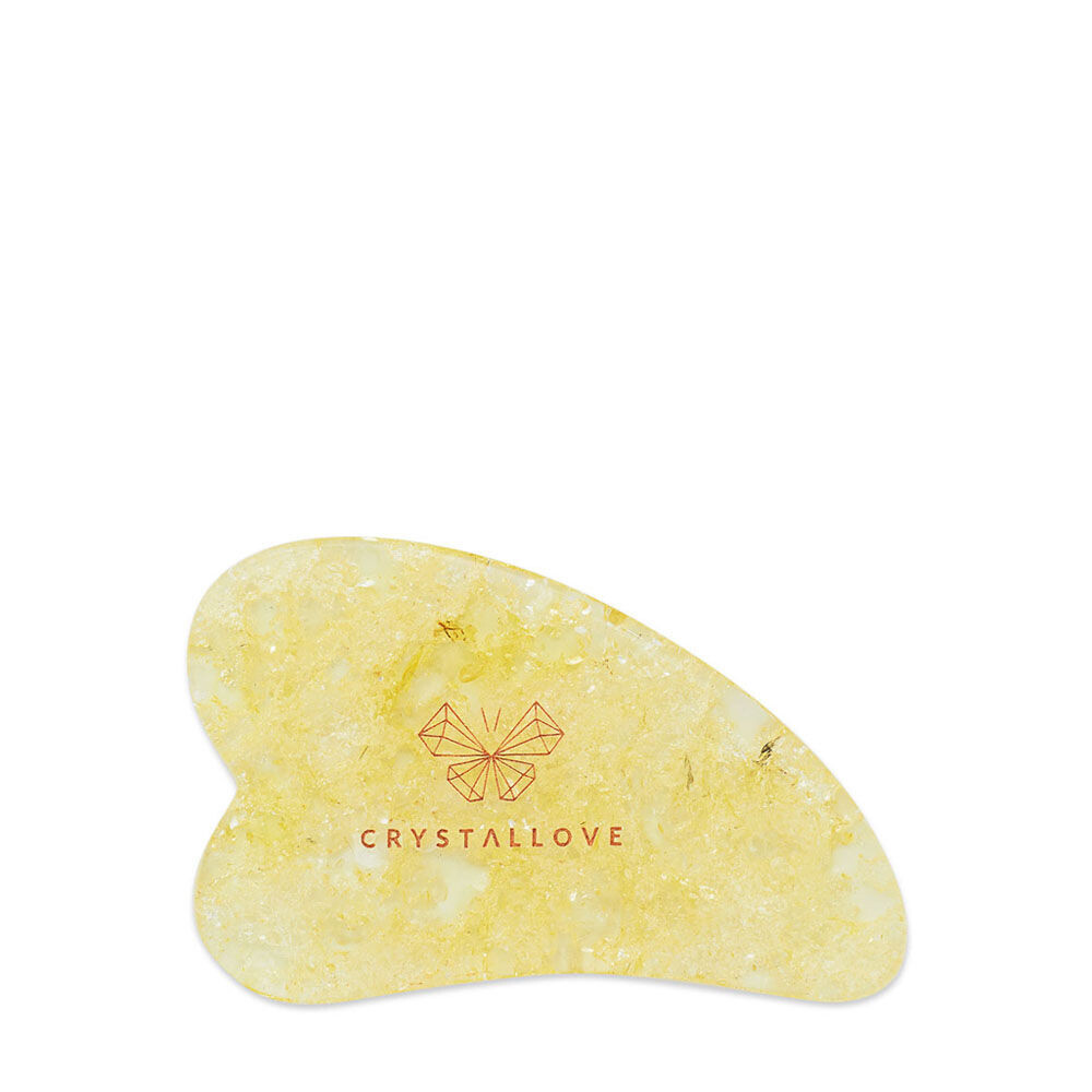 Crystallove Amber Collection Массажная пластина для лица гуаша из лимонного янтаря, 1 шт.
Crystallove Amber Collection Массажная пластина для лица гуаша из лимонного янтаря, 1 шт.