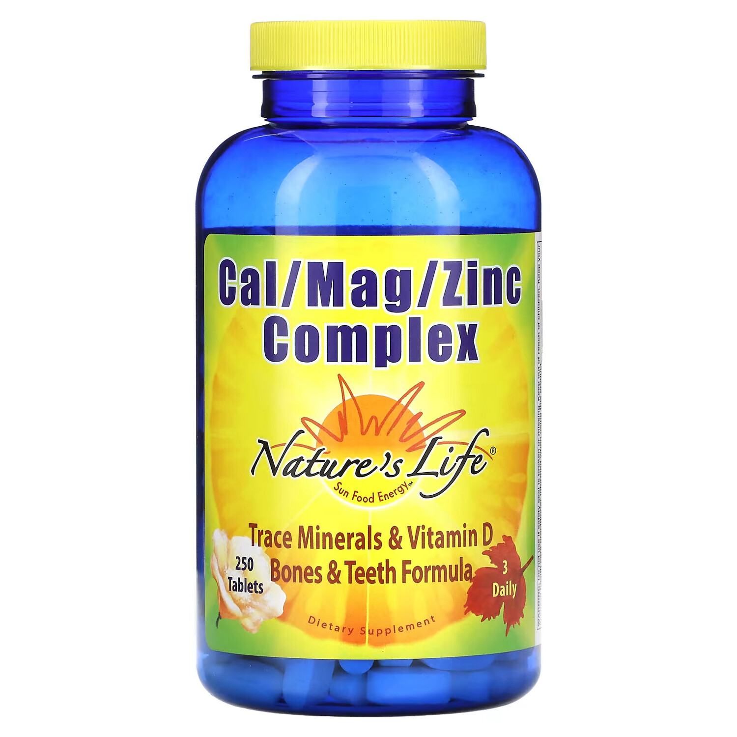 Nature's Life, Комплекс Cal / Mag / Zinc, 250 таблеток
Nature's Life, Комплекс Cal / Mag / Zinc, 250 таблеток