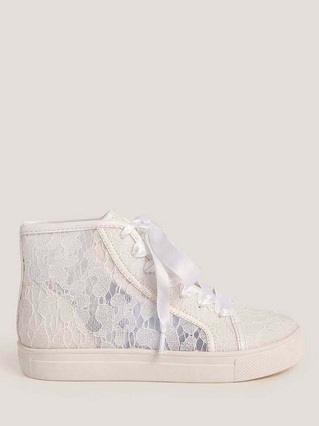 Детские шнурованные кроссовки High Top Monsoon, Ivory
Детские шнурованные кроссовки High Top Monsoon, Ivory