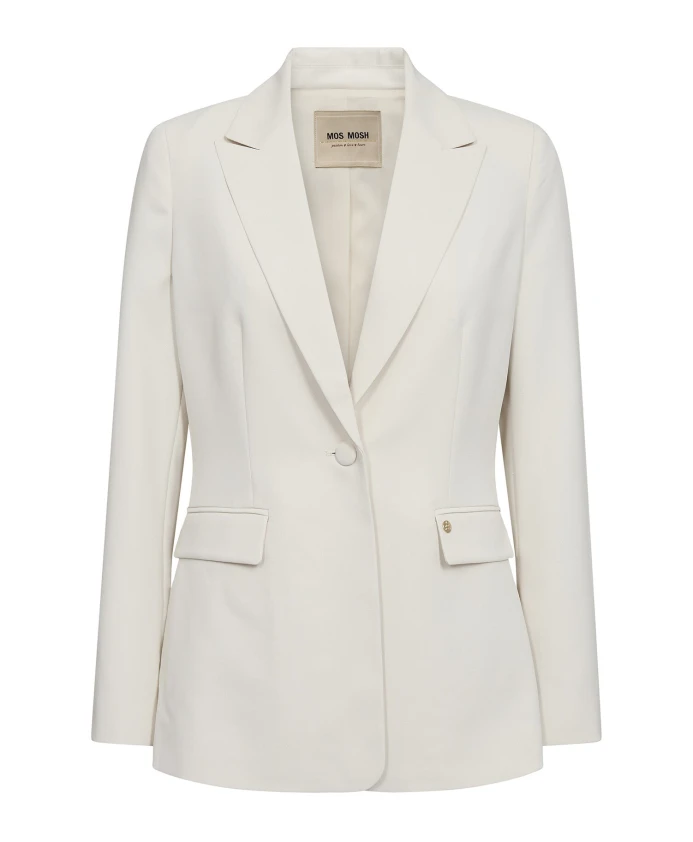 Элегантный блейзер с V-образным вырезом и накладными карманами. Mos Mosh, бежевый
Элегантный блейзер с V-образным вырезом и накладными карманами. Mos Mosh, бежевый