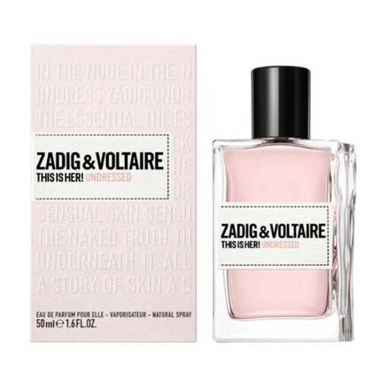 Zadig & Voltaire ЗАДИГ И ВОЛЬТЕР Это Она! Undressed парфюмированная вода для женщин 50мл
Zadig & Voltaire ЗАДИГ И ВОЛЬТЕР Это Она! Undressed парфюмированная вода для женщин 50мл