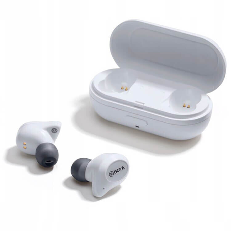 Беспроводные наушники Boya Earphones BY-AP1, белый
Беспроводные наушники Boya Earphones BY-AP1, белый
