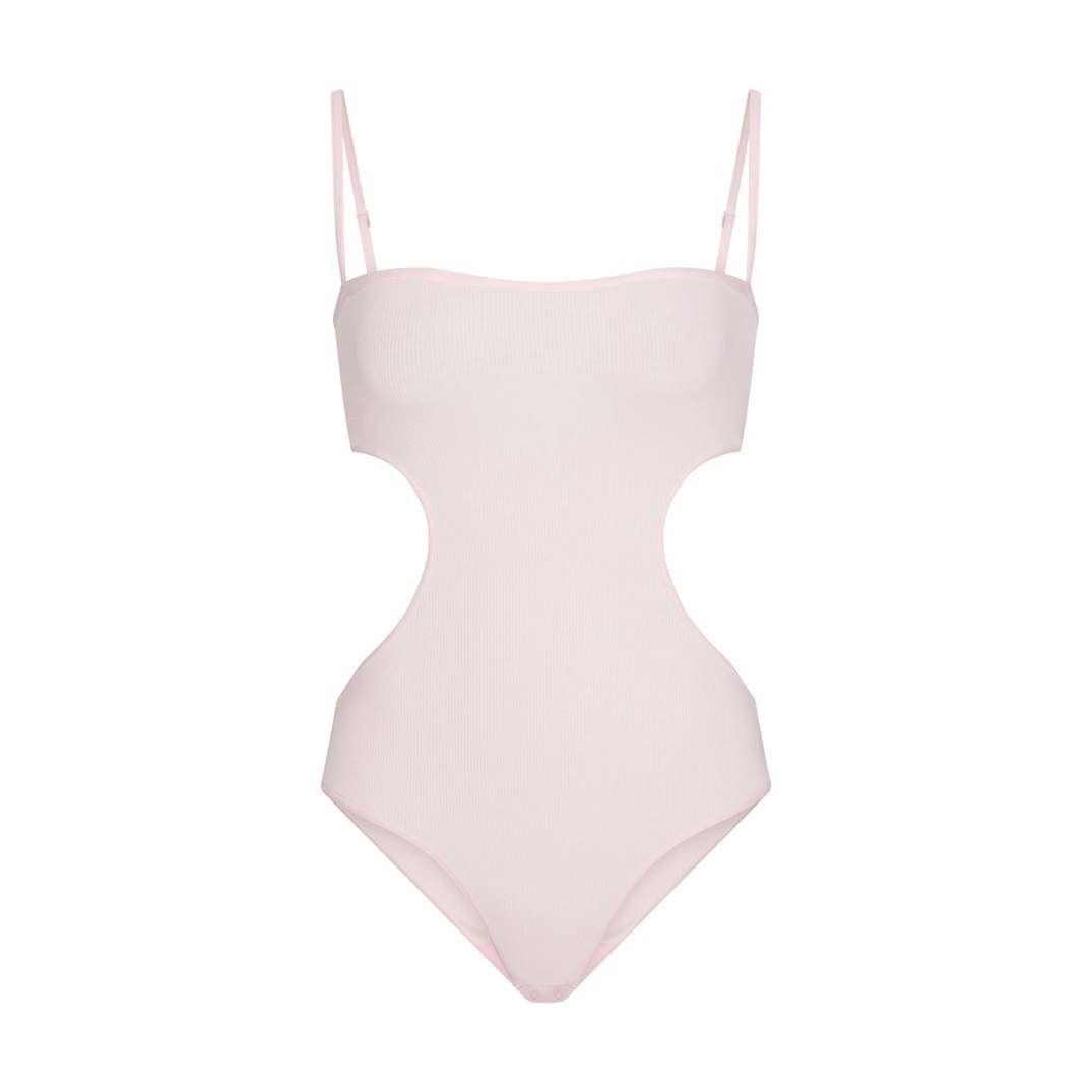 Боди SKIMS Cotton Rib Cut Out, розовый
Боди SKIMS Cotton Rib Cut Out, розовый