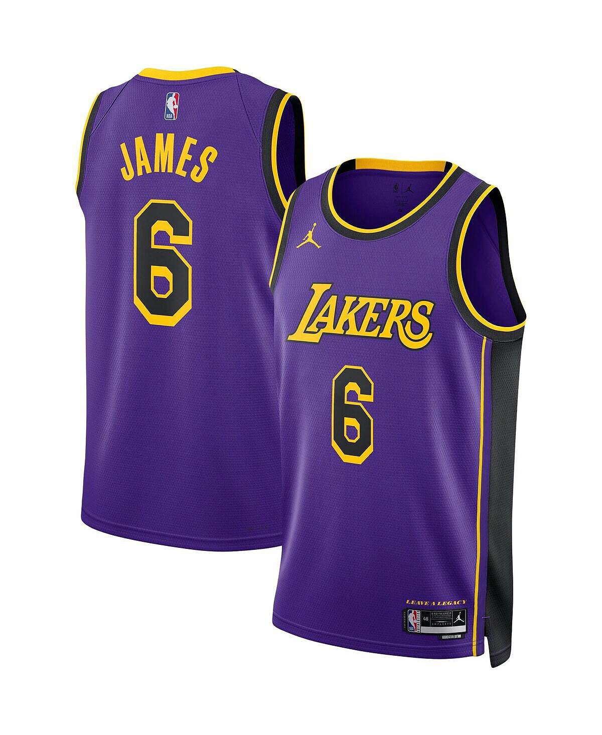 Брендовая мужская футболка lebron james purple los angeles lakers 2022/23 statement edition swingman jersey Jordan, фиолетовый
Брендовая мужская футболка lebron james purple los angeles lakers 2022/23 statement edition swingman jersey Jordan, фиолетовый