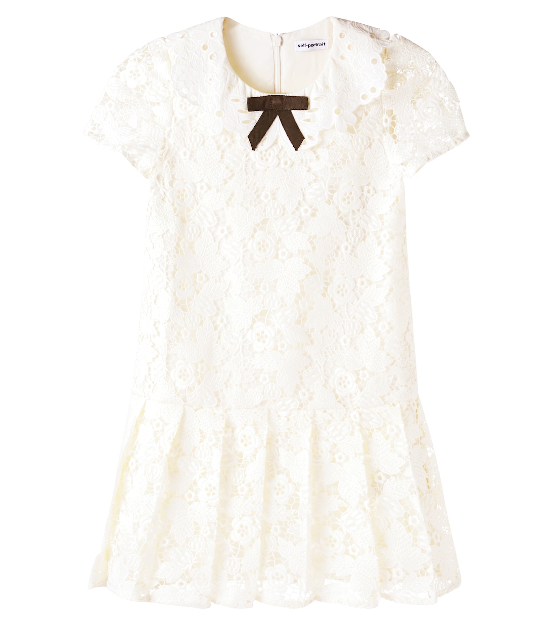 Платье с цветочным кружевом Self-Portrait Kids, кремовый
Платье с цветочным кружевом Self-Portrait Kids, кремовый