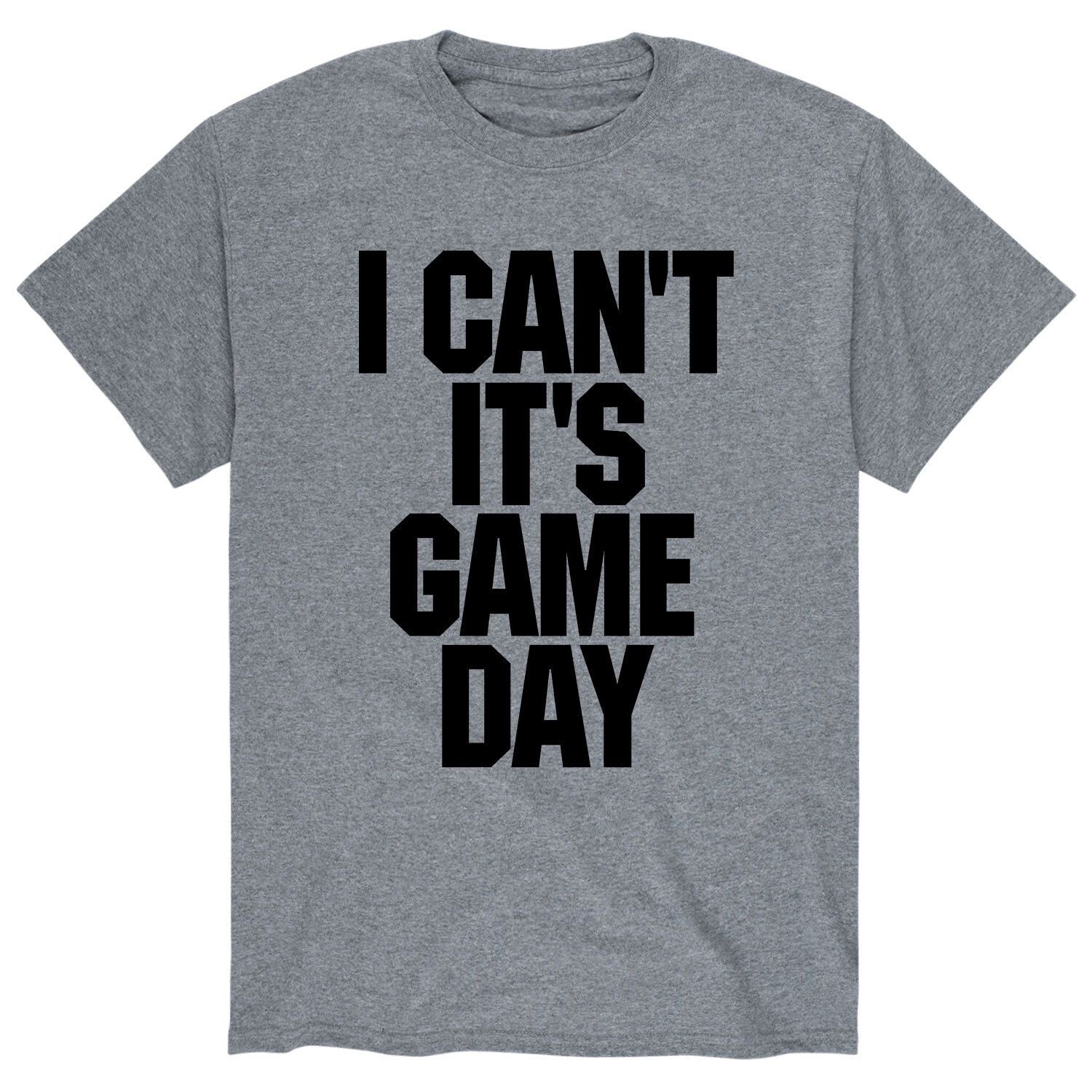 Мужская футболка I Can’t It’s Gameday Licensed Character
Мужская футболка I Can’t It’s Gameday Licensed Character