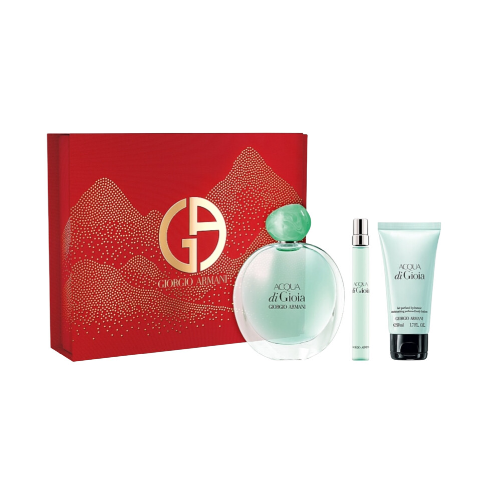 Парфюмерный набор Giorgio Armani Acqua Di Gioia, 3 предмета
Парфюмерный набор Giorgio Armani Acqua Di Gioia, 3 предмета