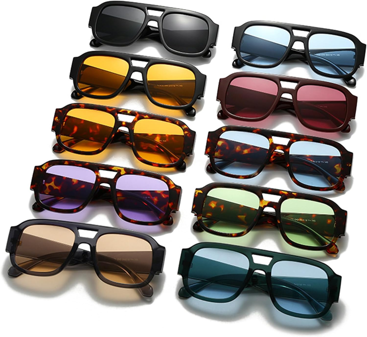 bullabulling Винтажные солнцезащитные очки-пилот для женщин, ретро квадратные солнцезащитные очки в стиле панк, защита от УФ-излучения UV400, модные солнцезащитные очки 2025 года, Red/Red
bullabulling Винтажные солнцезащитные очки-пилот для женщин, ретро квадратные солнцезащитные очки в стиле панк, защита от УФ-излучения UV400, модные солнцезащитные очки 2025 года, Red/Red