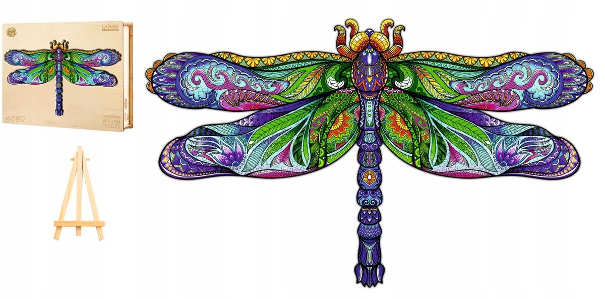 Деревянный Пазл Для Взрослых Большой 209 Деталей Стрекоза Деревянная Коробка Pasjo24
Деревянный Пазл Для Взрослых Большой 209 Деталей Стрекоза Деревянная Коробка Pasjo24