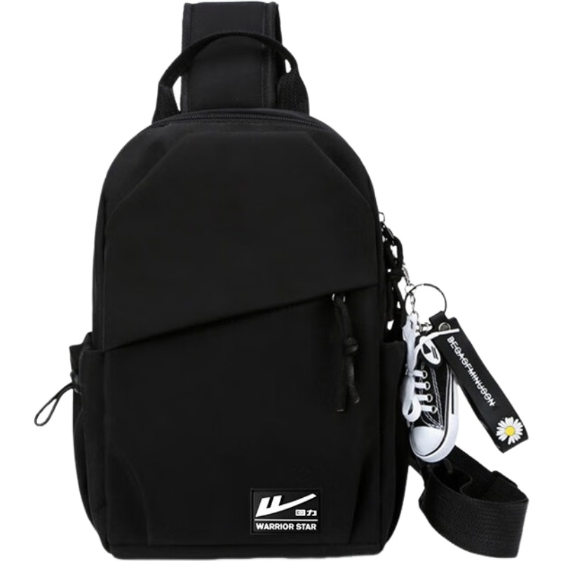 WARRIOR Нейлоновая ткань, одно плечо, слинг-сумка, унисекс, городской техно-стиль, черный цвет
WARRIOR Нейлоновая ткань, одно плечо, слинг-сумка, унисекс, городской техно-стиль, черный цвет
