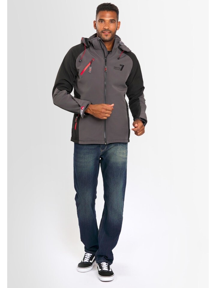 Куртка софтшелл Arctic Seven, темно-серый 
Куртка софтшелл Arctic Seven, темно-серый