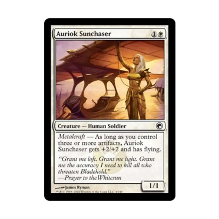 CCG Ауриок Охотник за солнцем (C) (Рольга), MTG - Scars of Mirrodin
CCG Ауриок Охотник за солнцем (C) (Рольга), MTG - Scars of Mirrodin