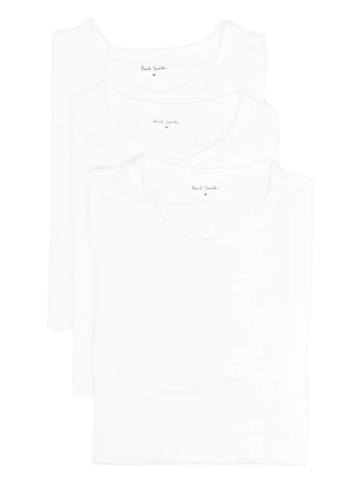 Футболка с круглым вырезом (упаковка из трех штук) Paul Smith, белый
Футболка с круглым вырезом (упаковка из трех штук) Paul Smith, белый