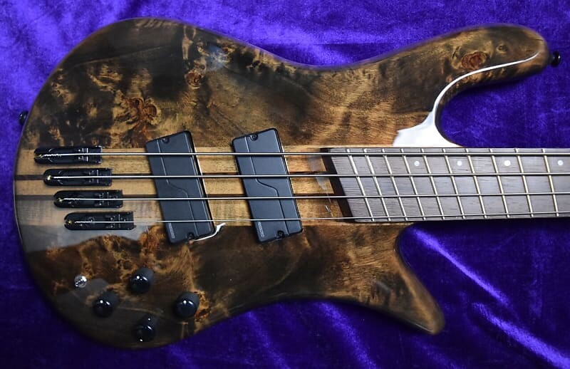 Басс гитара Spector NS Dimension 4-String, Faded Black Gloss Over Poplar Burl / Wenge Fingerboard
Басс гитара Spector NS Dimension 4-String, Faded Black Gloss Over Poplar Burl / Wenge Fingerboard