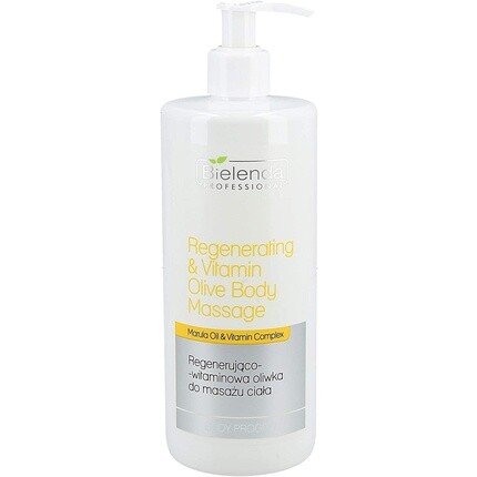 BIELENDA PROFESSIONAL Регенерирующее витаминное массажное масло 500 мл
BIELENDA PROFESSIONAL Регенерирующее витаминное массажное масло 500 мл