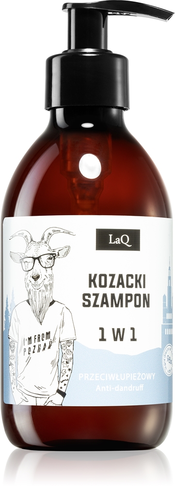 Натуральный шампунь от перхоти Goat from Poznań Laq, su apynių spurgų ekstraktu 300 мл
Натуральный шампунь от перхоти Goat from Poznań Laq, su apynių spurgų ekstraktu 300 мл