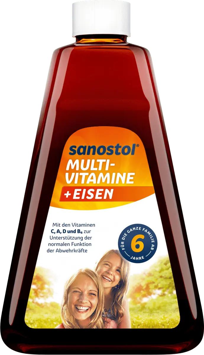 Мультивитамины плюс железо 460мл Sanostol
Мультивитамины плюс железо 460мл Sanostol
