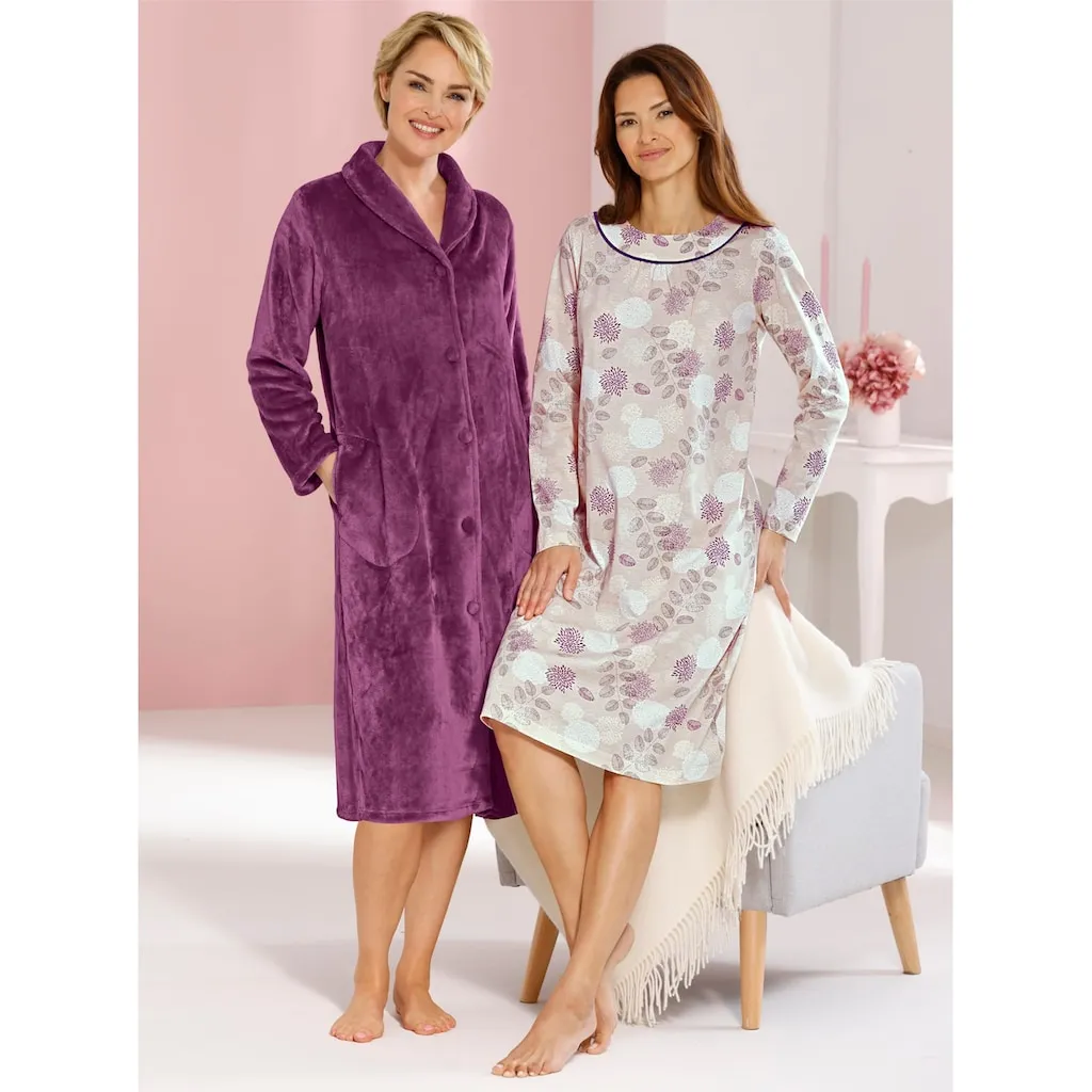 Халат No brand, фиолетовый
Халат No brand, фиолетовый