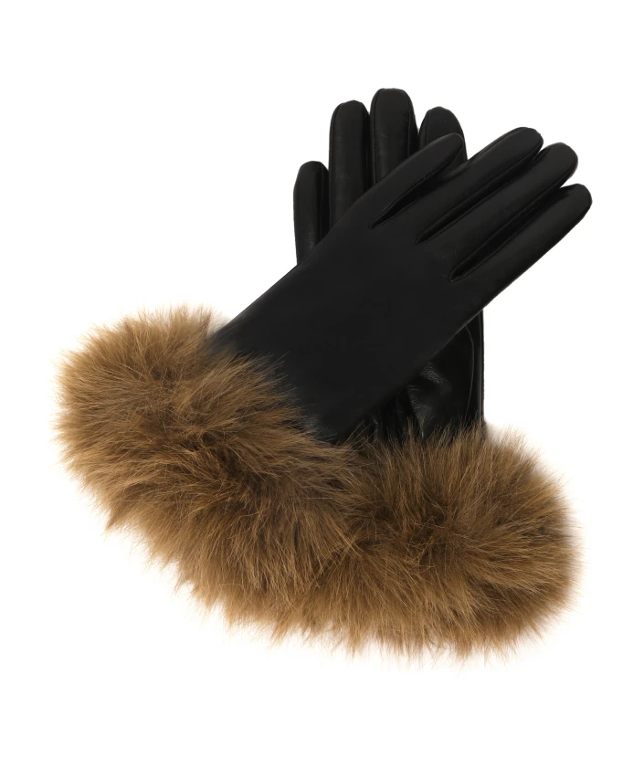 Кожаные перчатки с синтетическим мехом Kazar, черный
Кожаные перчатки с синтетическим мехом Kazar, черный