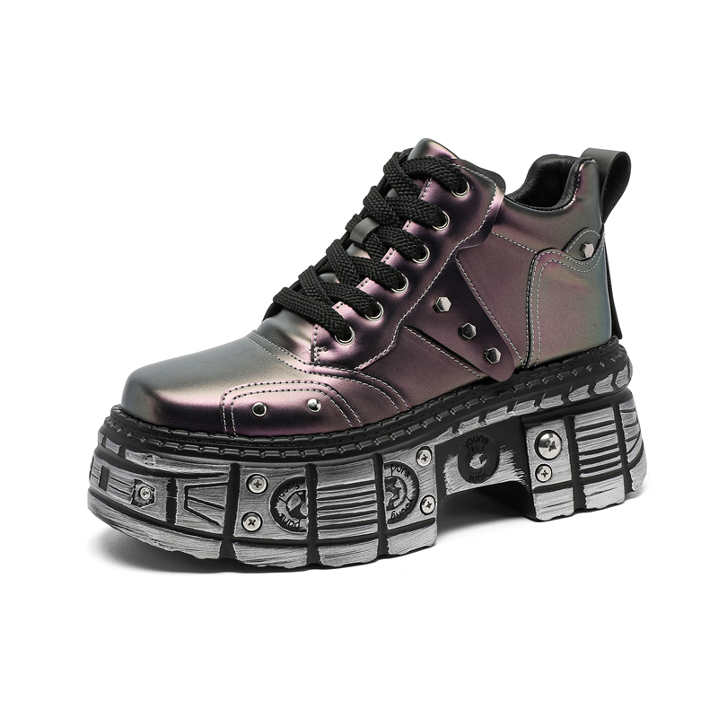 Xiwencha Мужские повседневные ботинки мидтоп с эффектом увеличения роста фиолетовые, цвет Purple
Xiwencha Мужские повседневные ботинки мидтоп с эффектом увеличения роста фиолетовые, цвет Purple