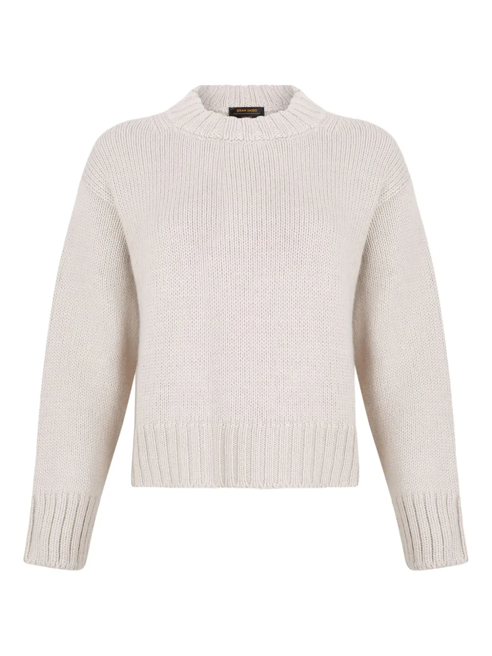 Свитер с круглым вырезом Gran Sasso, нейтральный
Свитер с круглым вырезом Gran Sasso, нейтральный