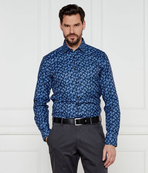 Рубашка мужская Joop! Jeans стандартного кроя с принтом, синий
Рубашка мужская Joop! Jeans стандартного кроя с принтом, синий