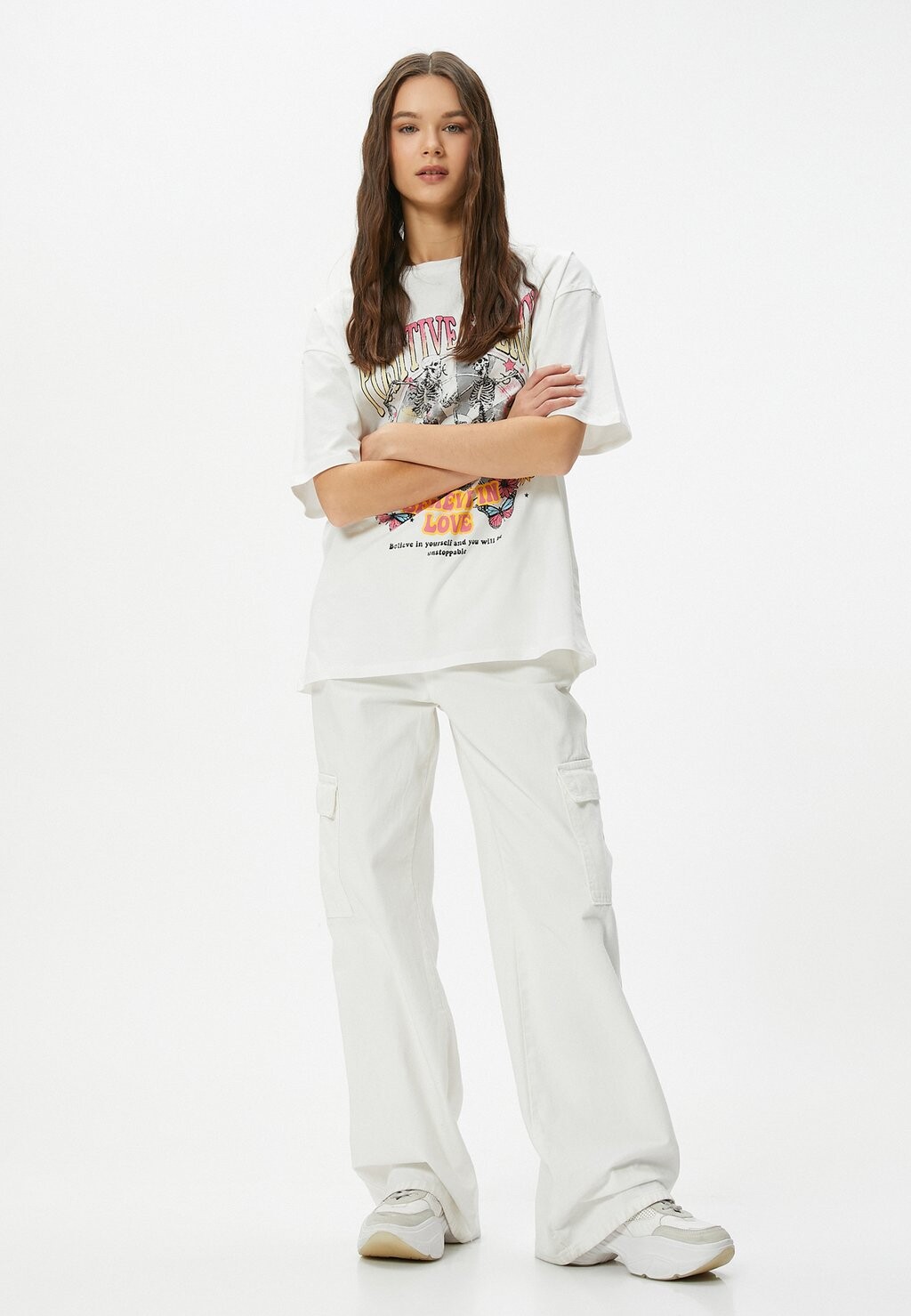 Футболка с принтом CREW NECK Koton, белый
Футболка с принтом CREW NECK Koton, белый