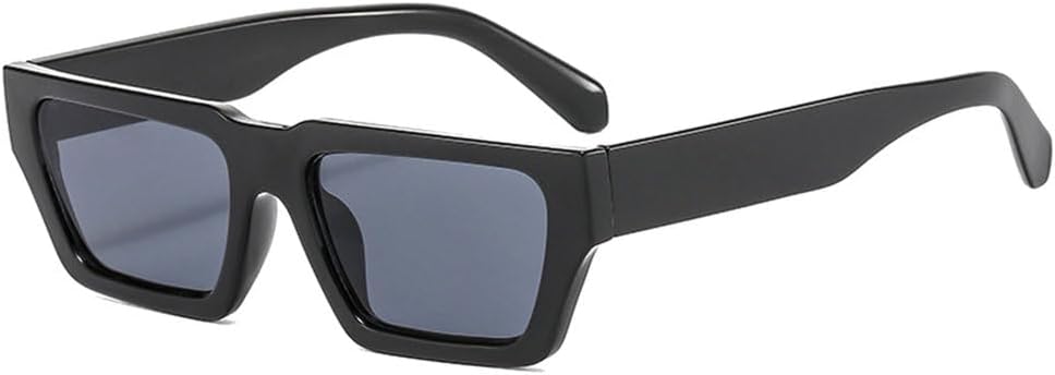 Модные маленькие прямоугольные мужские солнцезащитные очки в стиле ретро, гелевые солнцезащитные очки UV400, женские солнцезащитные очки «кошачий глаз» HHZZYVY, Black Gray
Модные маленькие прямоугольные мужские солнцезащитные очки в стиле ретро, гелевые солнцезащитные очки UV400, женские солнцезащитные очки «кошачий глаз» HHZZYVY, Black Gray