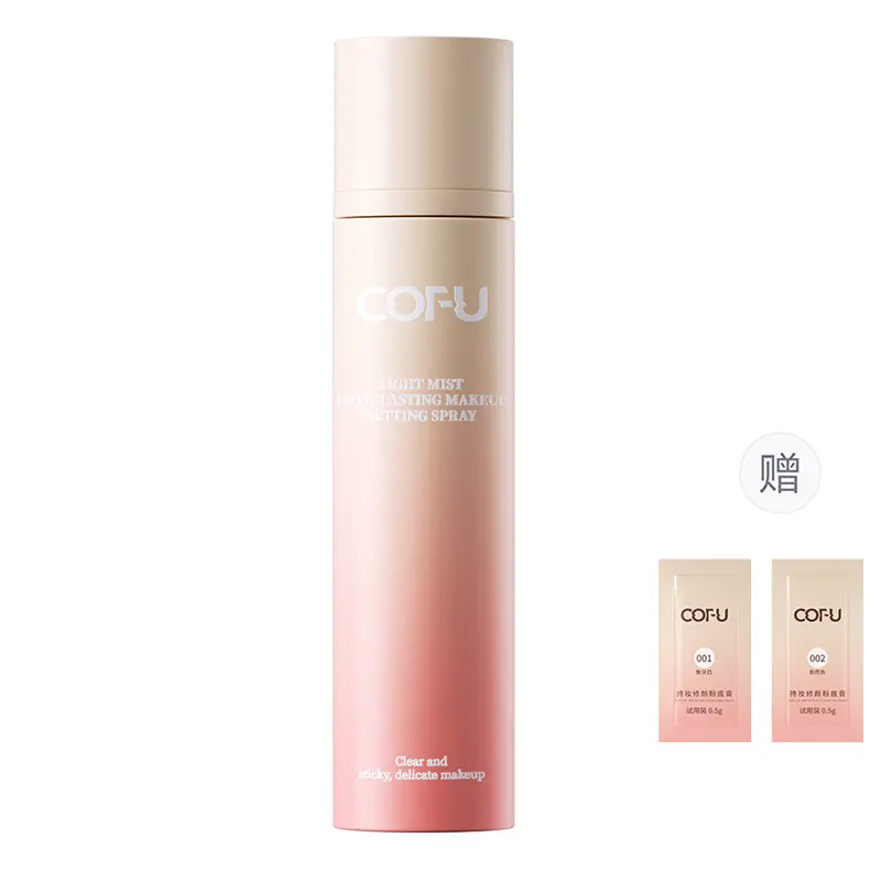 Спрей для макияжа Light Mist долговременный, без эффекта маски, стойкий к смазыванию, не оставляет следов, долго держится, натуральный 100мл Cofu
Спрей для макияжа Light Mist долговременный, без эффекта маски, стойкий к смазыванию, не оставляет следов, долго держится, натуральный 100мл Cofu