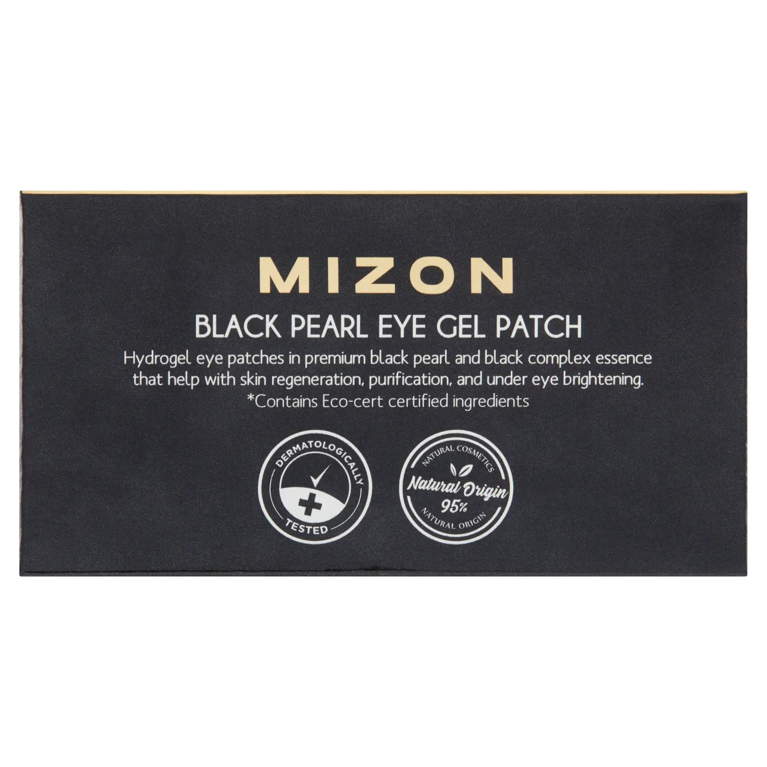 Mizon патчи для глаз черный жемчуг, 60 шт/уп
Mizon патчи для глаз черный жемчуг, 60 шт/уп