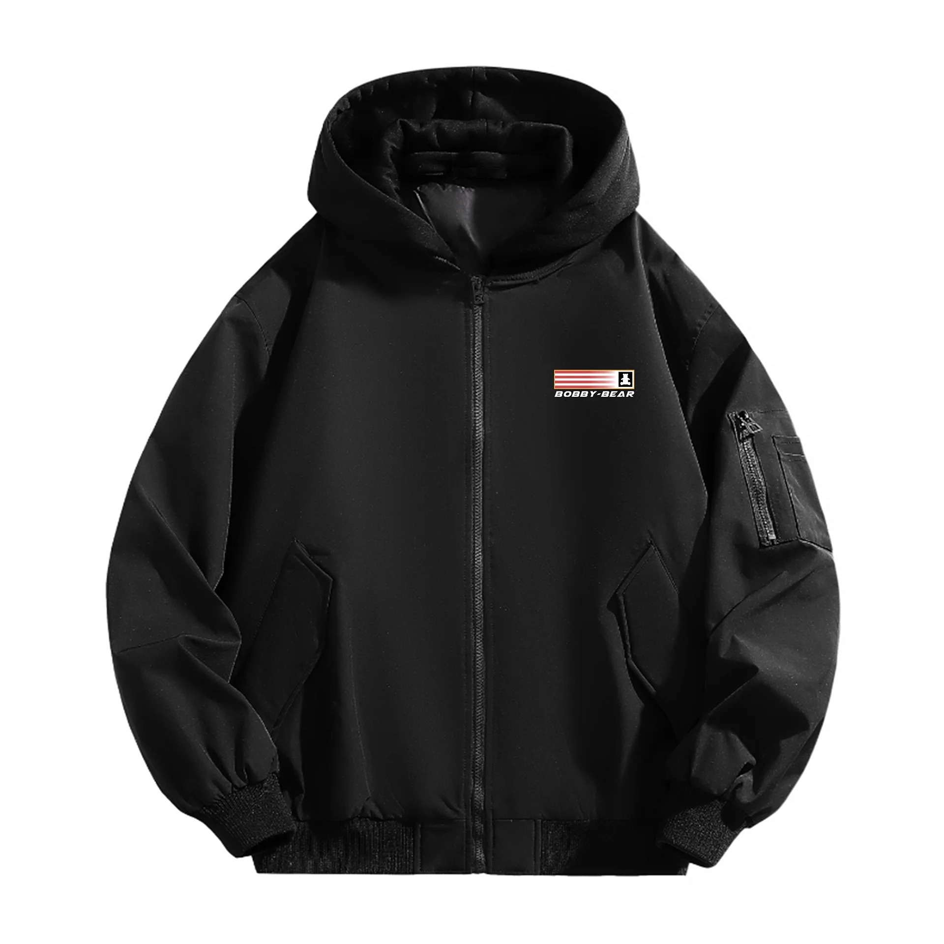 Куртка Bobby Abley Down Unisex Upgraded Mock Two-Piece Pilot, черный 
Куртка Bobby Abley Down Unisex Upgraded Mock Two-Piece Pilot, черный