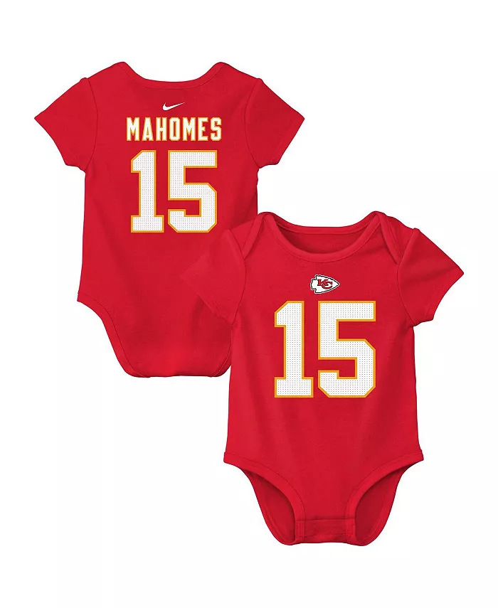 Боди для мальчиков и девочек Patrick Mahomes с именем игрока и номером Kansas City Chiefs, красное Nike
Боди для мальчиков и девочек Patrick Mahomes с именем игрока и номером Kansas City Chiefs, красное Nike