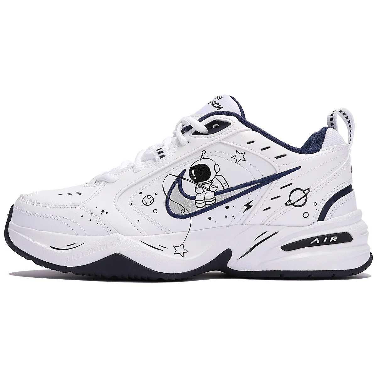 Кастомизированные кроссовки Nike Air Monarch 4 Unisex, голубой/белый
Кастомизированные кроссовки Nike Air Monarch 4 Unisex, голубой/белый