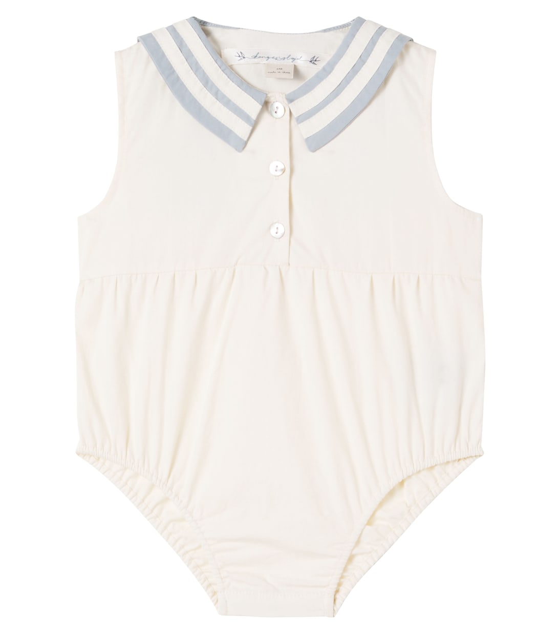 Хлопковый боди Baby Sailor Konges Sløjd, Ashley Blue
Хлопковый боди Baby Sailor Konges Sløjd, Ashley Blue