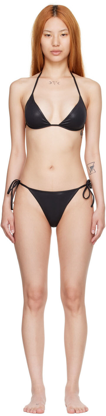 Черное бикини из полиэстера The Attico, Черный, Черное бикини из полиэстера The Attico
Черное бикини из полиэстера The Attico, Черный, Черное бикини из полиэстера The Attico