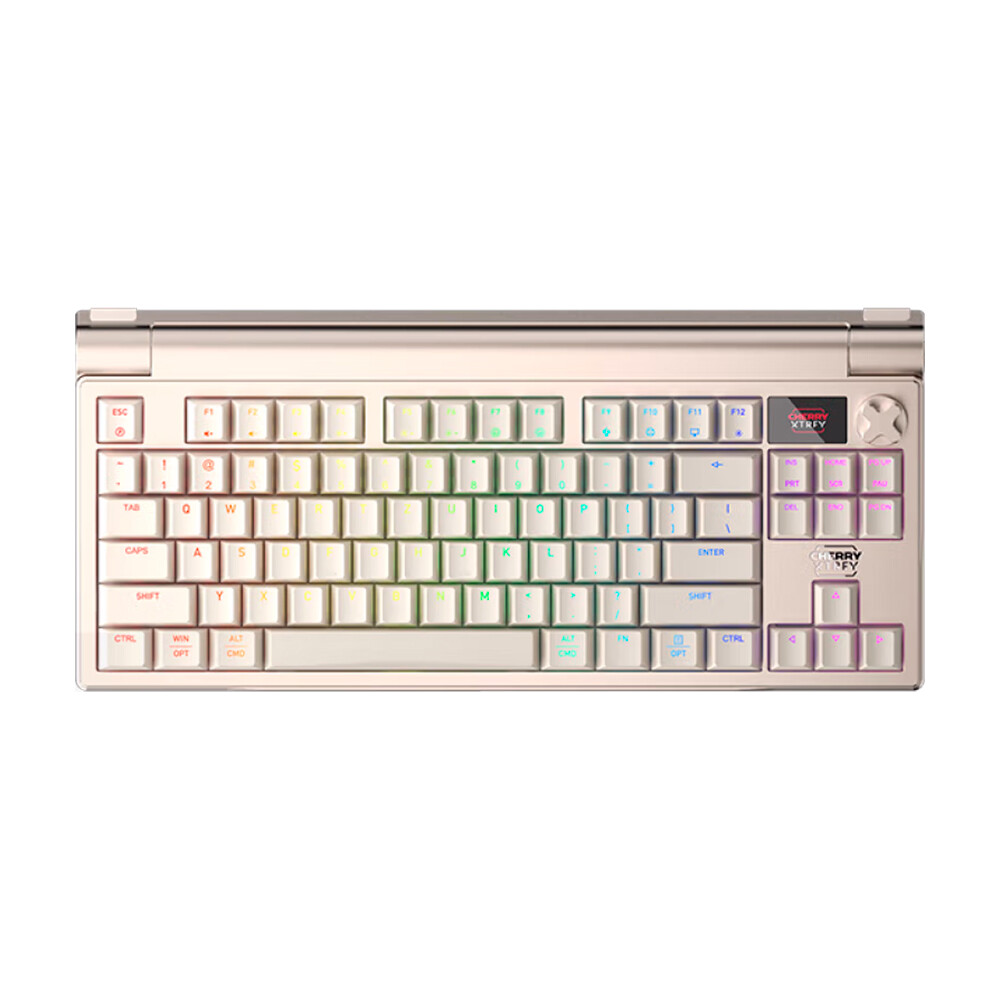 Беспроводная/Проводная механическая клавиатура Cherry MX 8.3, MX Brown, Белый, английская раскладка
Беспроводная/Проводная механическая клавиатура Cherry MX 8.3, MX Brown, Белый, английская раскладка