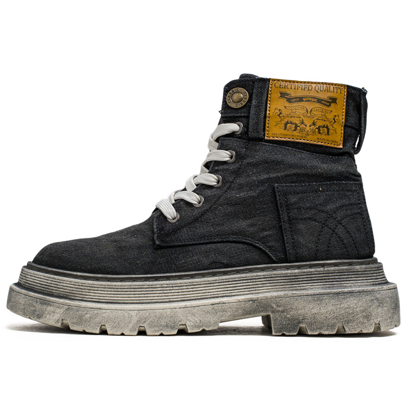 GAISIMA Черные короткие ботинки мартин, цвет Black
GAISIMA Черные короткие ботинки мартин, цвет Black