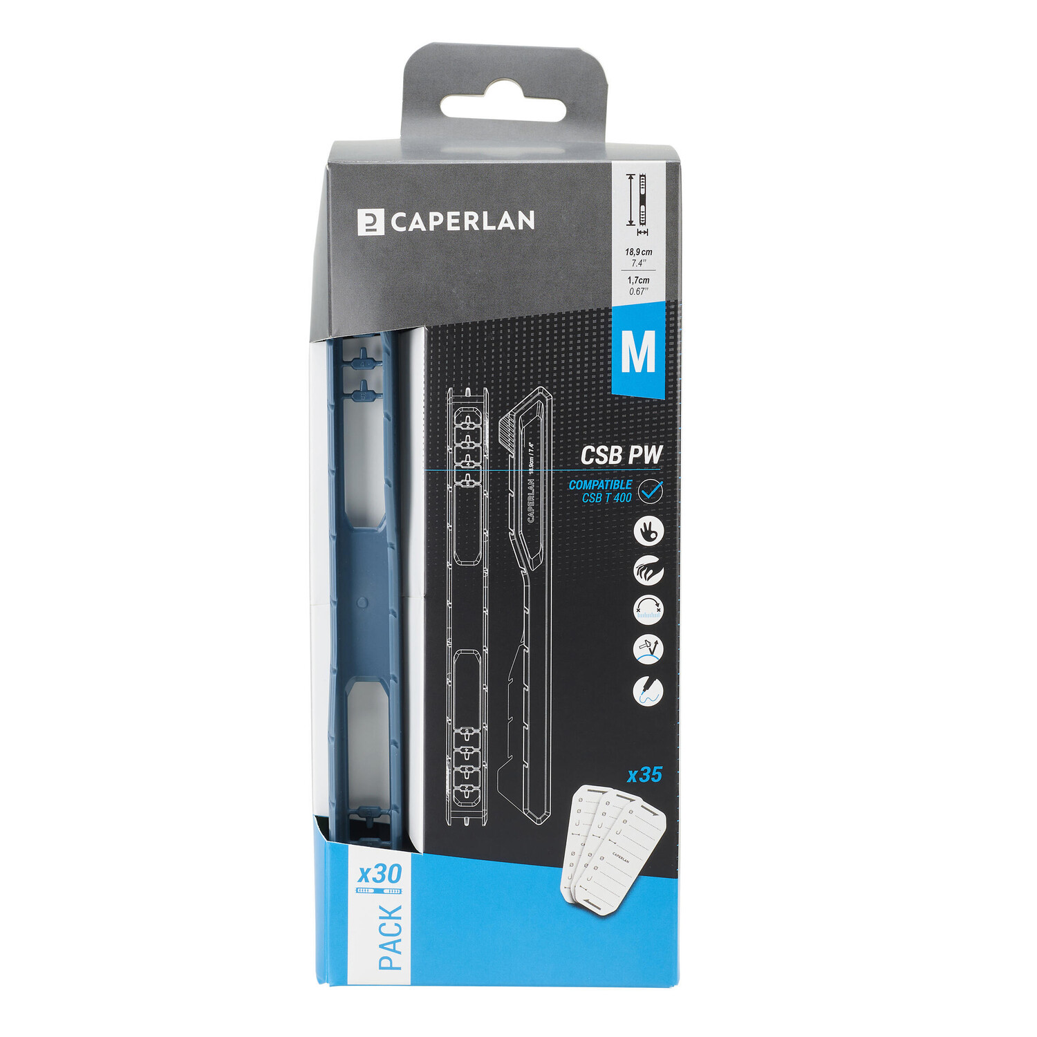 В упаковке 16 держателей лески для рыболовной станции CSB PW 26 см. CAPERLAN
В упаковке 16 держателей лески для рыболовной станции CSB PW 26 см. CAPERLAN