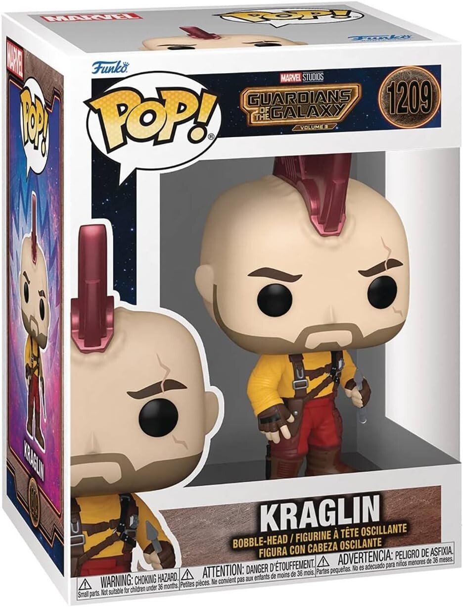 Фигурка Funko POP! Marvel: Guardians of The Galaxy Volume 3 - Kraglin 
Фигурка Funko POP! Marvel: Guardians of The Galaxy Volume 3 - Kraglin