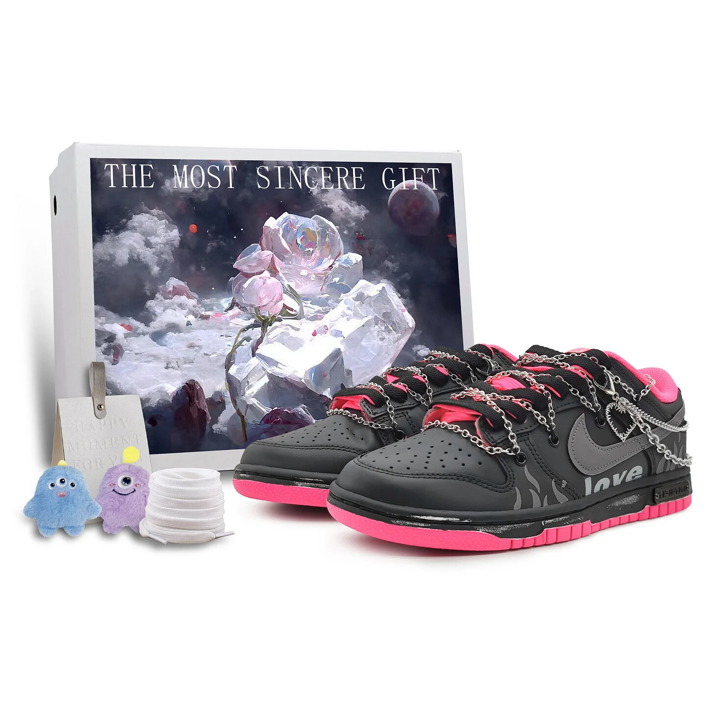 Кроссовки Nike Dunk Low-Top Skateboarding, серый/розовый/серый, Черный, Кроссовки Nike Dunk Low-Top Skateboarding, серый/розовый/серый
Кроссовки Nike Dunk Low-Top Skateboarding, серый/розовый/серый, Черный, Кроссовки Nike Dunk Low-Top Skateboarding, серый/розовый/серый